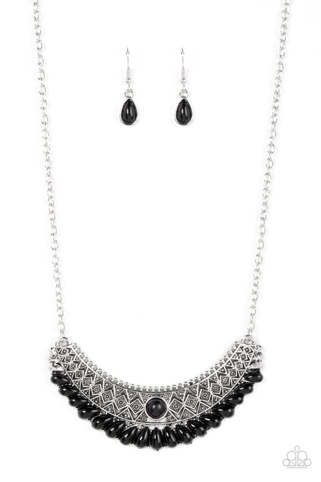 Abundantly Aztec - Black - Paparazzi Necklace Image
