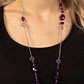 Craveable Color - Purple - Paparazzi Necklace Image