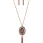 Whimsically Wistful - Copper - Paparazzi Necklace Image