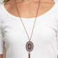 Whimsically Wistful - Copper - Paparazzi Necklace Image