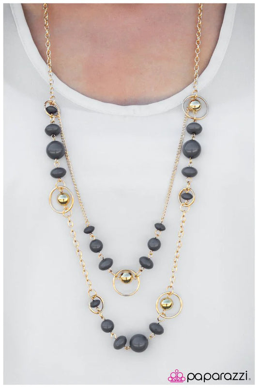 Paparazzi Necklace ~ Outlier - Gold