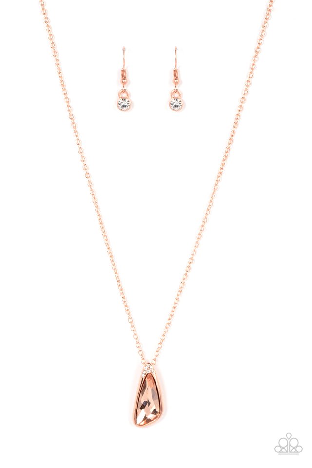 Envious Extravagance - Copper - Paparazzi Necklace Image