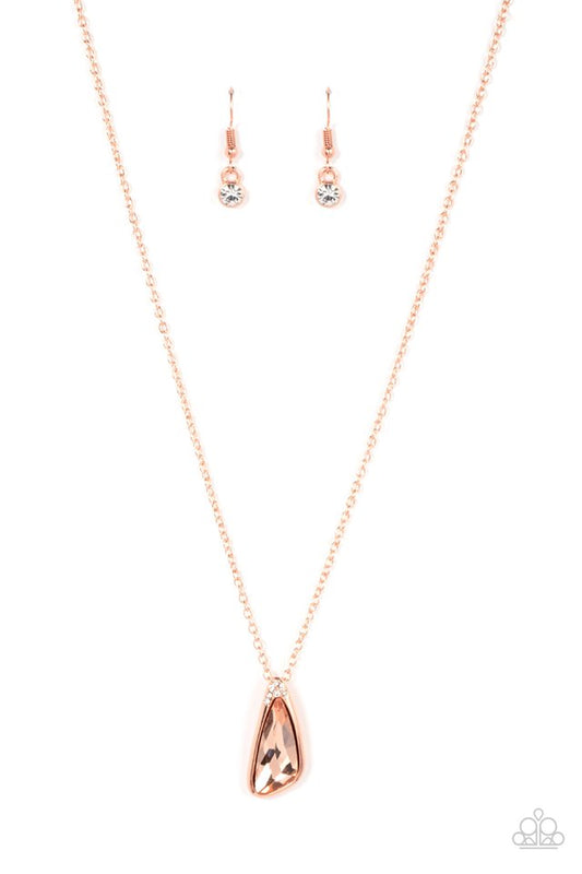 Envious Extravagance - Copper - Paparazzi Necklace Image