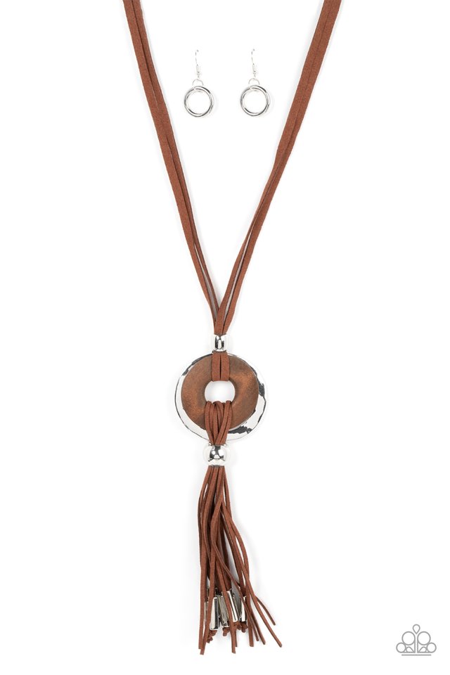 ARTISANS and Crafts - Brown - Paparazzi Necklace Image