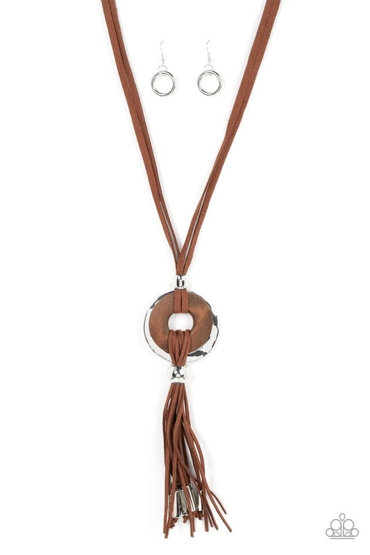 ARTISANS and Crafts - Brown - Paparazzi Necklace Image