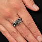 Smooth Smolder - Silver - Paparazzi Ring Image