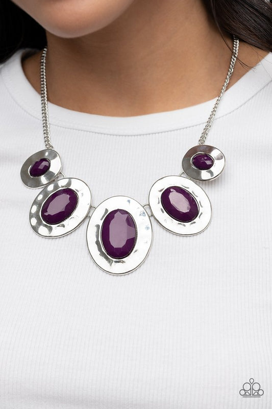 Rivera Rendezvous - Purple - Paparazzi Necklace Image