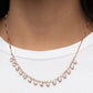 Cue the Mic Drop - Copper - Paparazzi Necklace Image