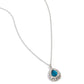 Gracefully Glamorous - Blue - Paparazzi Necklace Image