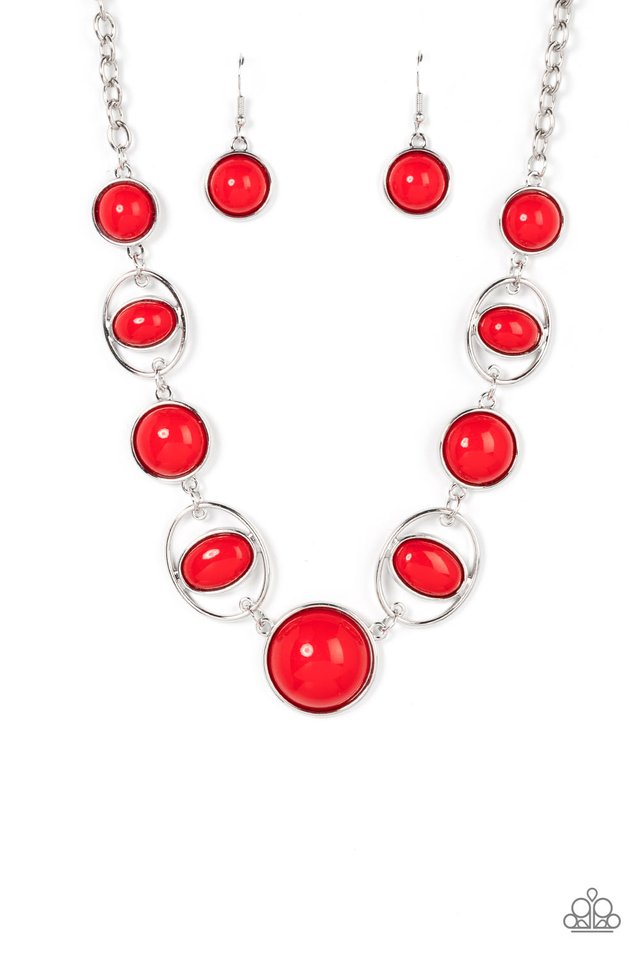 Paparazzi Necklace ~ Eye of the BEAD-holder - Red – Paparazzi Jewelry, Online Store