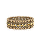 Ritzy Reboot - Brass - Paparazzi Bracelet Image