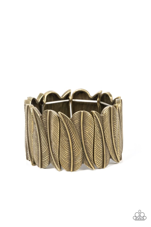 Cabo Canopy - Brass - Paparazzi Bracelet Image