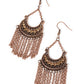 Greco Goddess - Copper - Paparazzi Earring Image