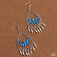 I Just Need CHIME - Blue - Paparazzi Earring Image