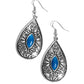 Two PERENNIALS in a Pod - Blue - Paparazzi Earring Image