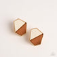 Generically Geometric - Brown - Paparazzi Earring Image