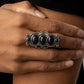 Roswell Relic - Black - Paparazzi Ring Image