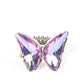 Fluorescent Flutter - Purple - Paparazzi Ring Image