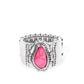 Moab Motif - Pink - Paparazzi Ring Image