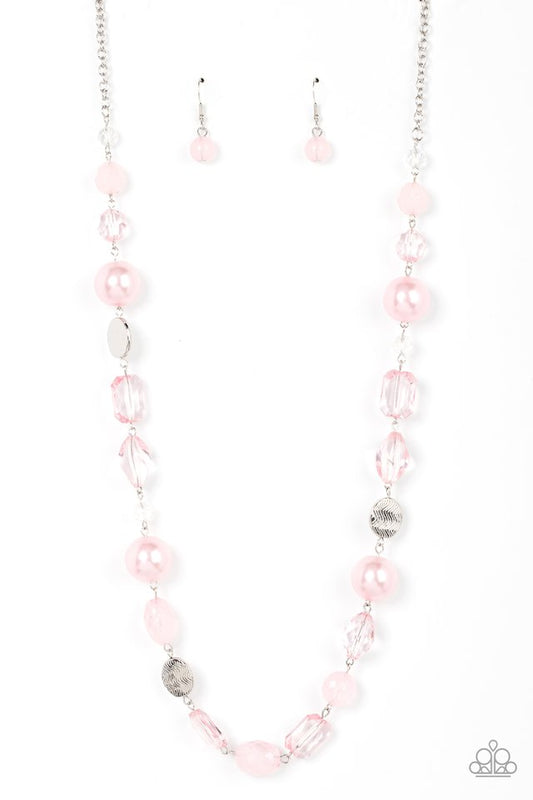 Timelessly Tailored - Pink - Paparazzi Necklace Image