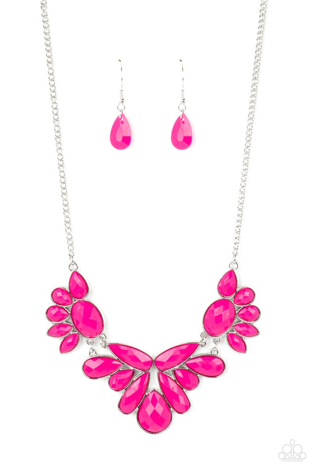 A Passing FAN-cy - Pink - Paparazzi Necklace Image