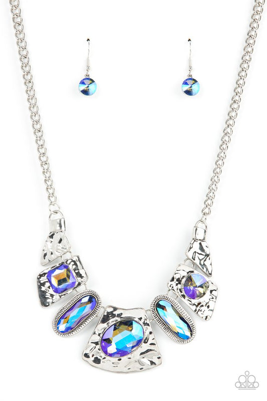 Futuristic Fashionista - Multi - Paparazzi Necklace Image