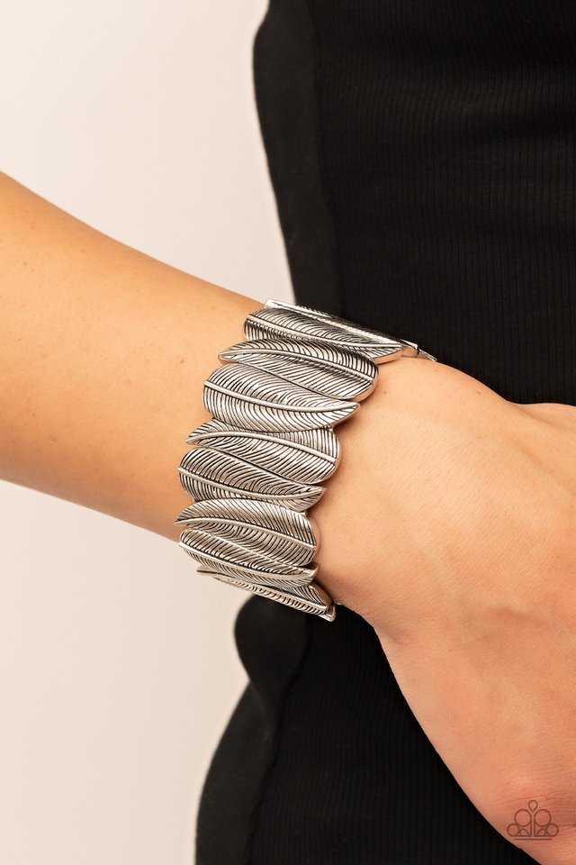 Cabo Canopy - Silver - Paparazzi Bracelet Image