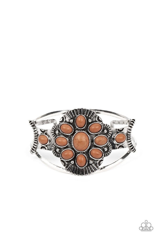 Wistfully Western - Brown - Paparazzi Bracelet Image