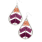 Nice Threads - Purple - Paparazzi Earring Image