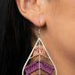 Nice Threads - Purple - Paparazzi Earring Image