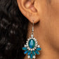 Magic Spell Sparkle - Green - Paparazzi Earring Image