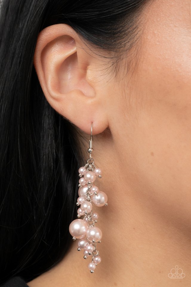 The Rumors are True - Pink - Paparazzi Earring Image