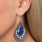 Floral Fairytale - Blue - Paparazzi Earring Image
