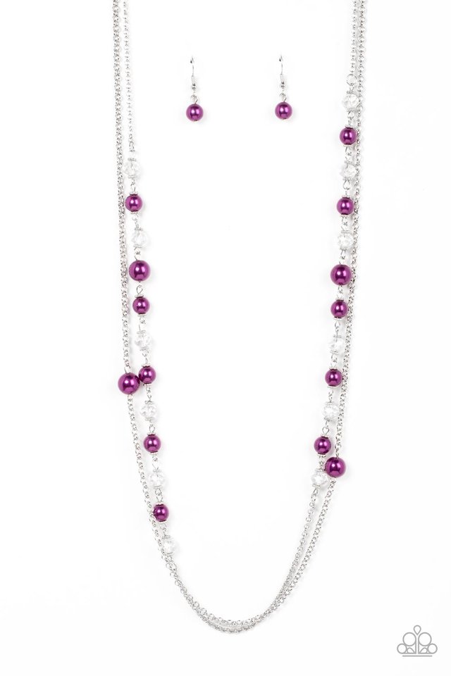 Venice Vanity - Purple - Paparazzi Necklace Image