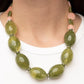 Belle of the Beach - Green - Paparazzi Necklace Image