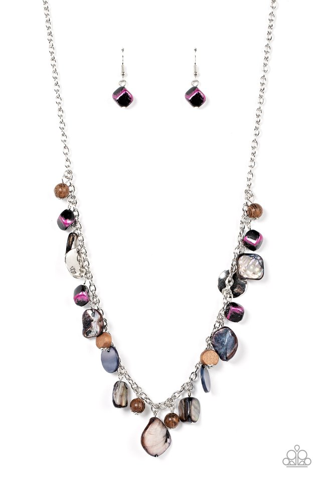 Caribbean Charisma - Pink - Paparazzi Necklace Image