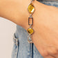 Dazzle for Days - Yellow - Paparazzi Bracelet Image