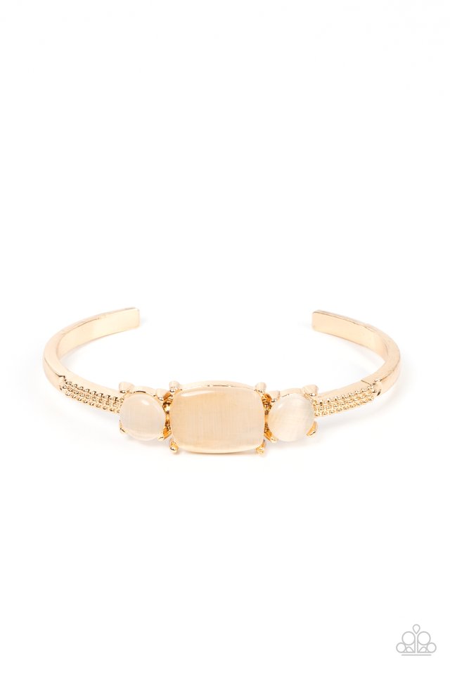 Tranquil Treasure - Gold - Paparazzi Bracelet Image