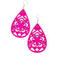 ​Marine Eden - Pink - Paparazzi Earring Image