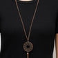 Tai Chi Tassel - Copper - Paparazzi Necklace Image