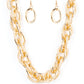 Paparazzi Necklace ~ License to Chill - Gold