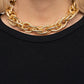 Paparazzi Necklace ~ License to Chill - Gold