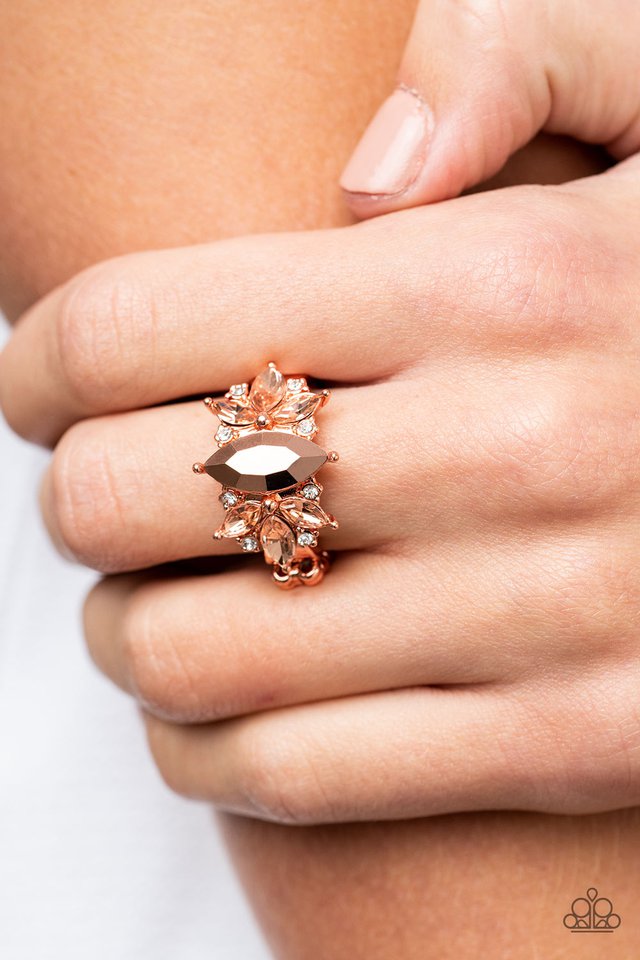 Luxury Luster - Copper - Paparazzi Ring Image