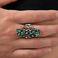 Smoky Smolder - Green - Paparazzi Ring Image