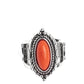 Mojave Metro - Orange - Paparazzi Ring Image