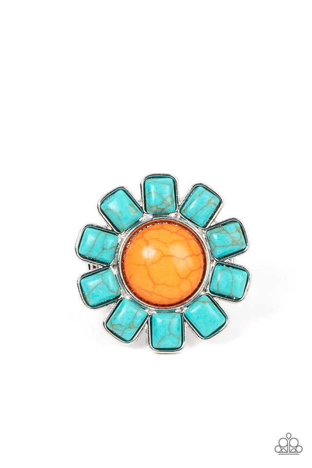 Mojave Marigold - Orange - Paparazzi Ring Image