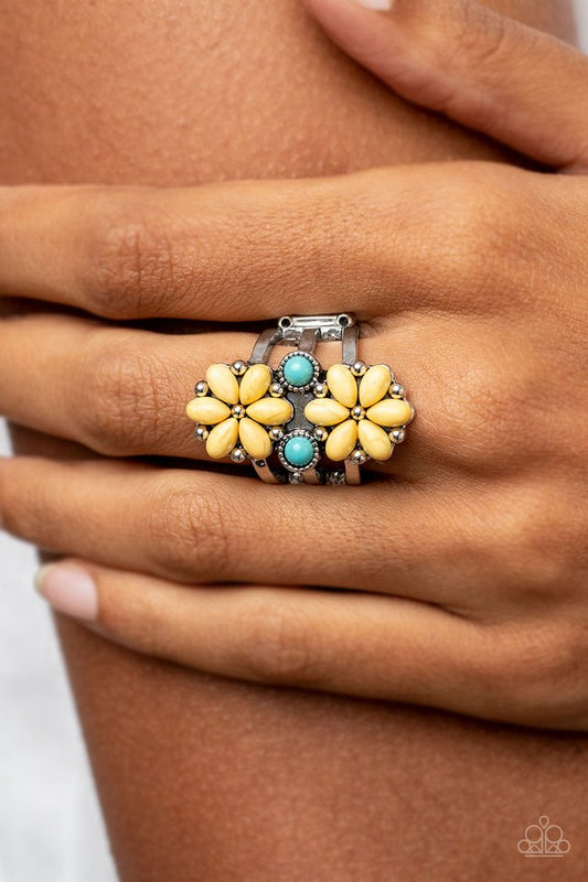 ​Fredonia Florist - Yellow - Paparazzi Ring Image