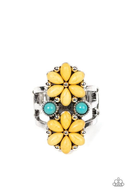 ​Fredonia Florist - Yellow - Paparazzi Ring Image