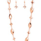 Prismatic Reinforcements - Copper - Paparazzi Necklace Image