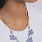 FROND-Runner Fashion - Blue - Paparazzi Necklace Image